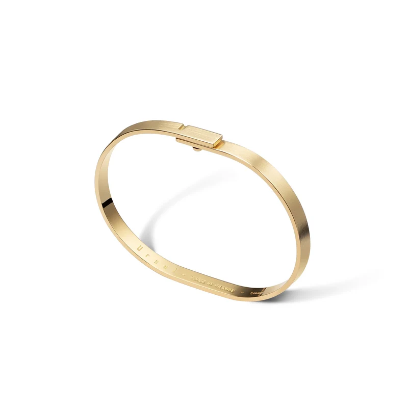 Jonc homme or vermeil mat - 5mm | SATURNE.5