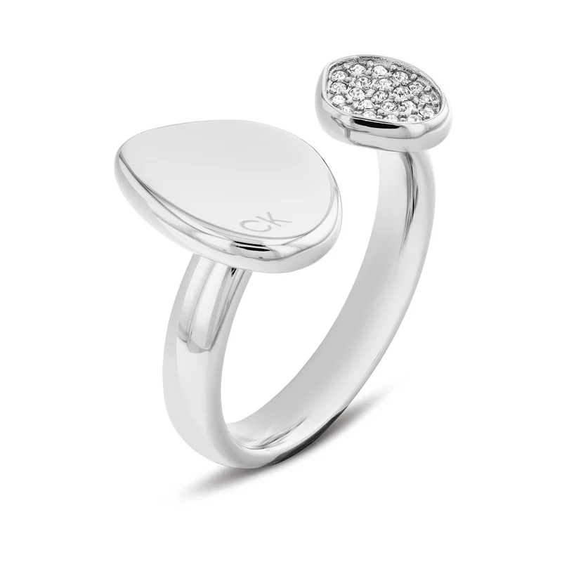 Calvin Klein Femmes Bague Argent CJ35000319-52