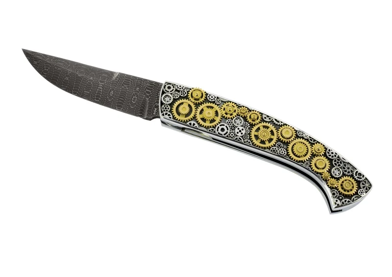Couteau de poche engrenages Ligne Eternelle