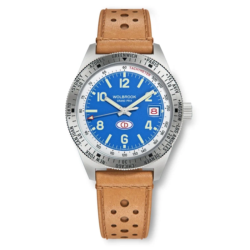 Wolbrook Grand Prix WT Automatic Racing Watch - Charles Deutsch CD Dyna 1962 Limited Edition