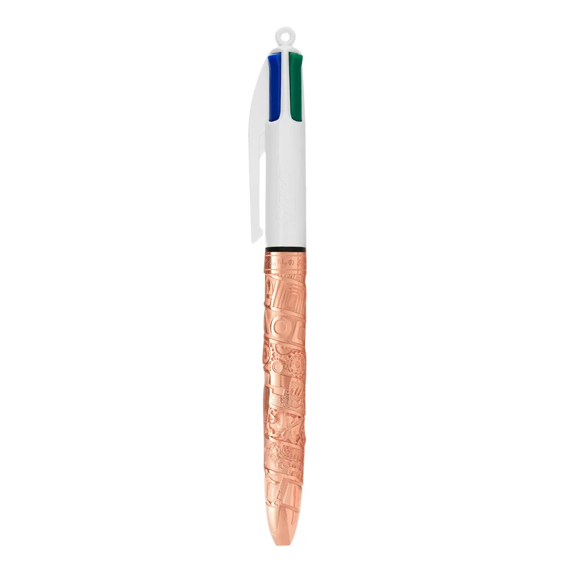 Bic 4 Couleurs "50 ans Tournaire" bronze rose