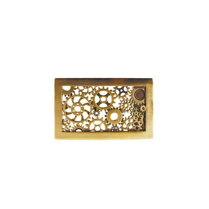 Boucle de ceinture Engrenages en bronze