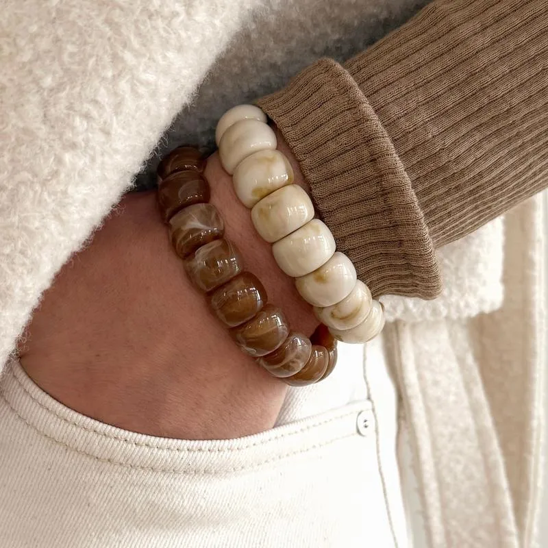 Bracelet "Alia" taupe