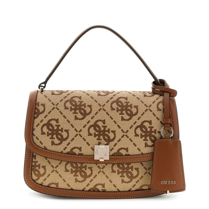 Guess Audrey Latte Logo Sac Crossbody HWJG97-55210-LTL