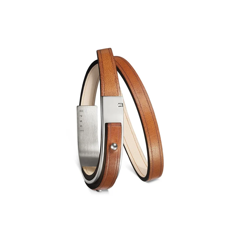 Bracelet cuir camel homme | U'ROCK