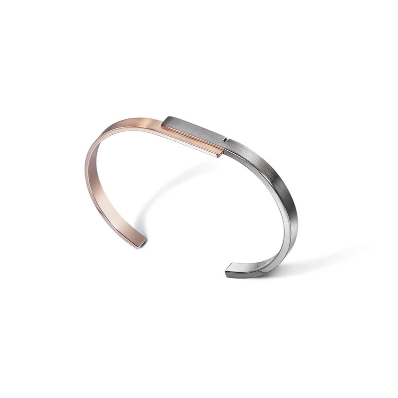 Bracelet argent et or rose | U'DOUBLE.7