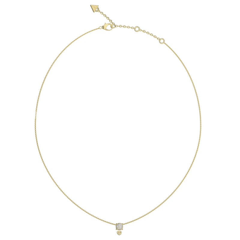 Guess L.O.V.E. Gold Necklace JUBN05467JWYGT-U