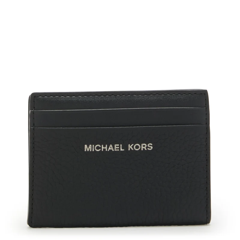 Michael Kors Hudson Hommes Portefeuille à Rabat Noir 39H3LHDF1L-001