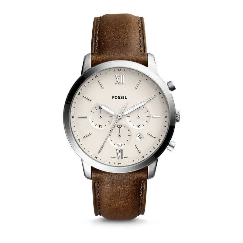 Fossil Neutra Chrono Hommes Montre Marron FS5380