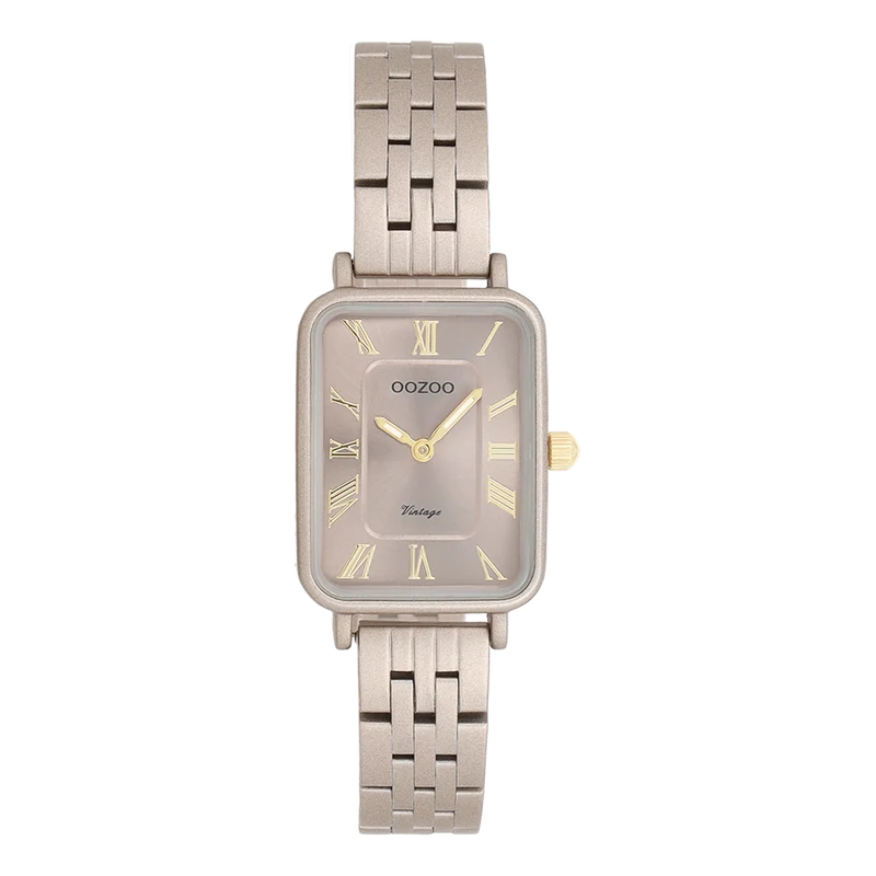 OOZOO Vintage Montre Femme Taupe C20412
