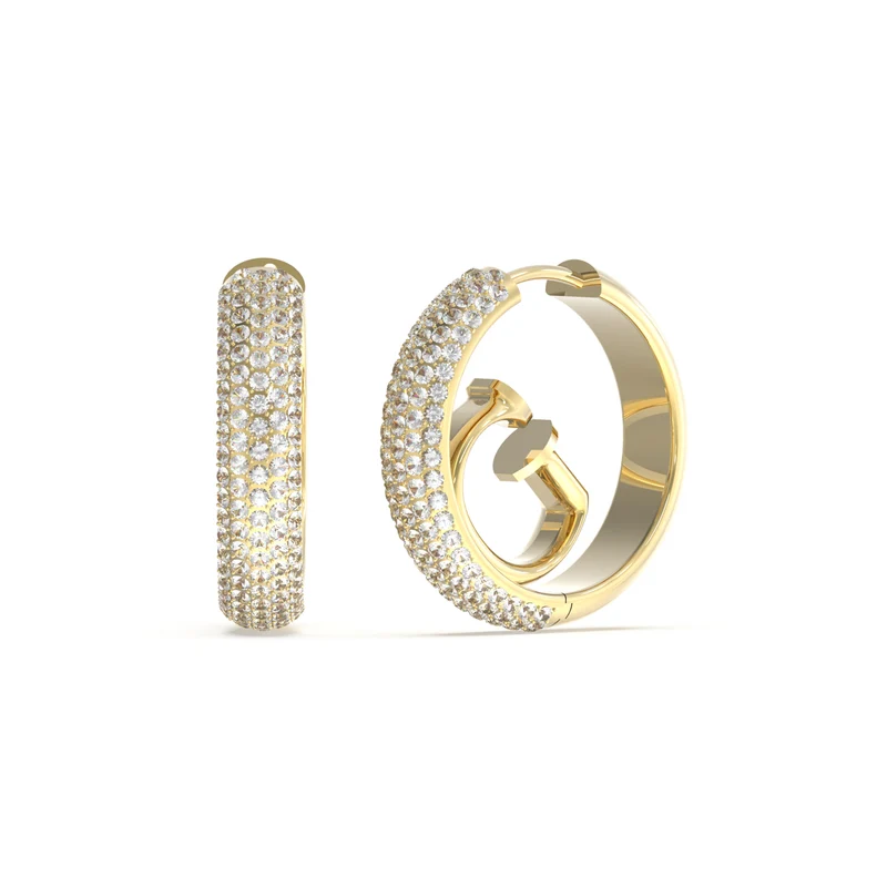 GUESS Crazy Boucles d'oreilles Or JUBE03299JWYGT-U