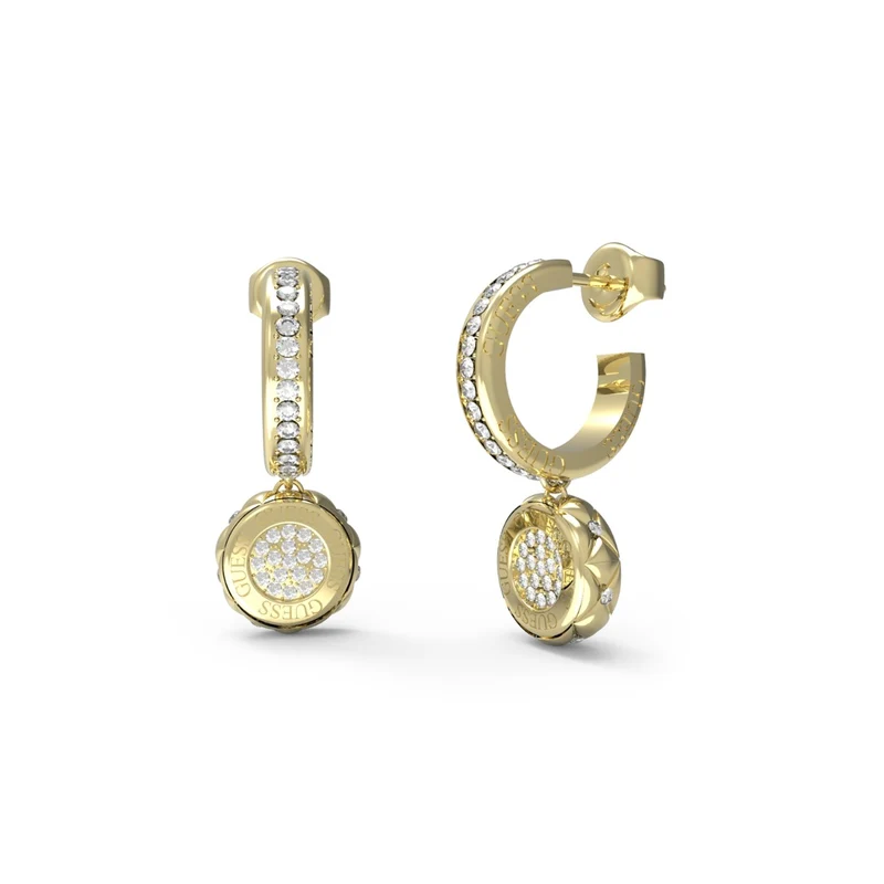 GUESS Stylish Boucles d'oreilles élégantes en or JUBE04596JWYGT-U