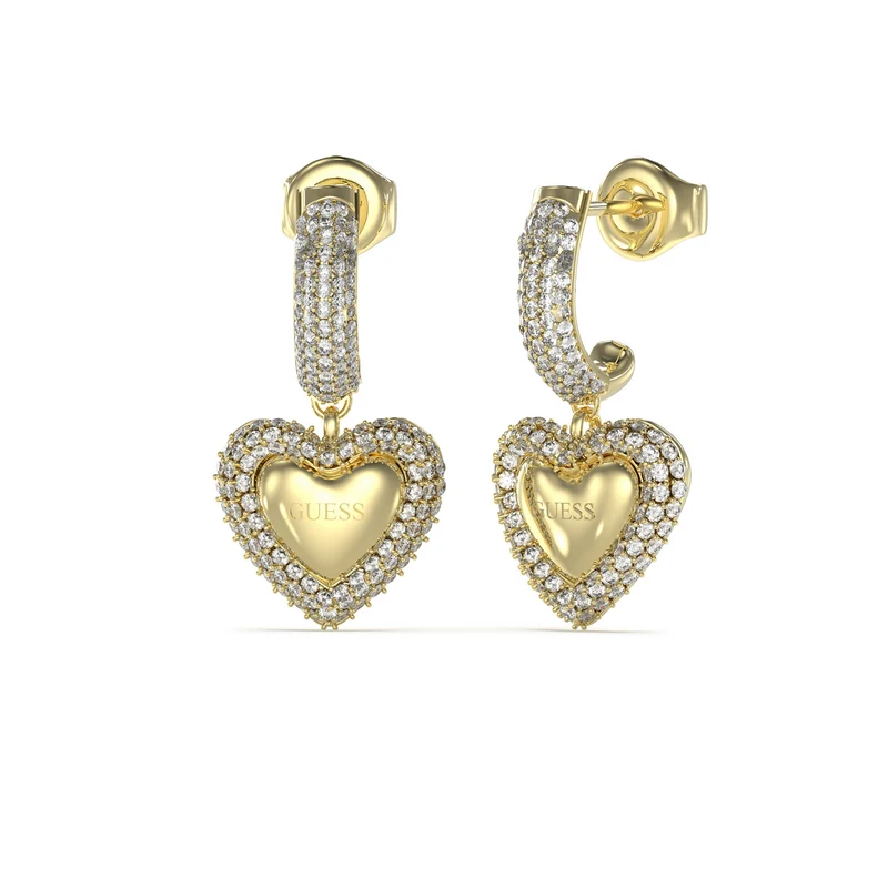 Guess Beloved Boucles D'Oreilles En Or JUBE05021JWYGT-U