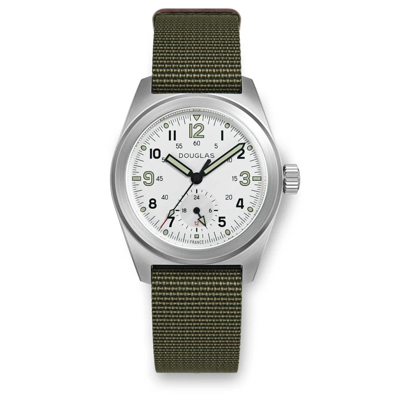 Outrider Professional Mecaquartz 38 Field Watch – White