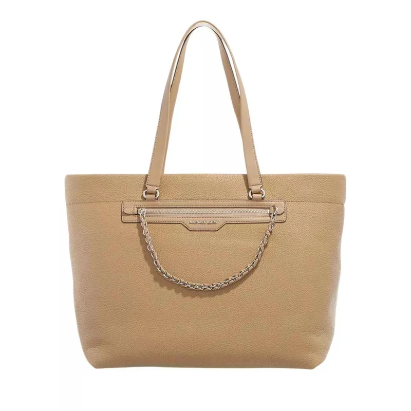 Michael Kors Sac cabas en cuir beige 30R3S04T3L-222