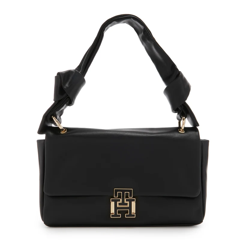 Tommy Hilfiger Pushlock Sac à Bandoulière Noir AW0AW15685BDS