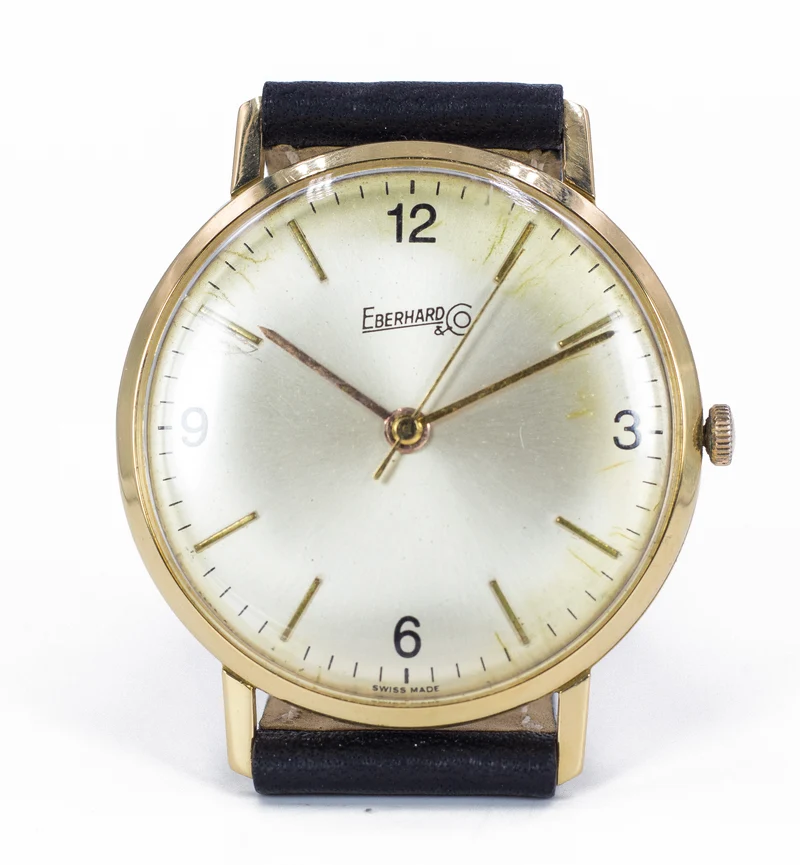 Montre-bracelet Eberhard en or 18 carats, 60