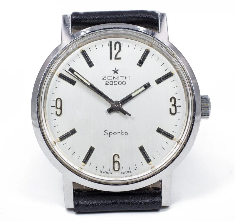Montre-bracelet Zenith Sporto 28800 en acier, 60