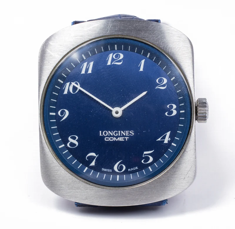 Montre-bracelet Longines Comet en acier, années 70/80