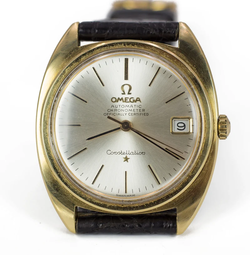 Montre-bracelet automatique vintage Omega Constellation avec date, 60