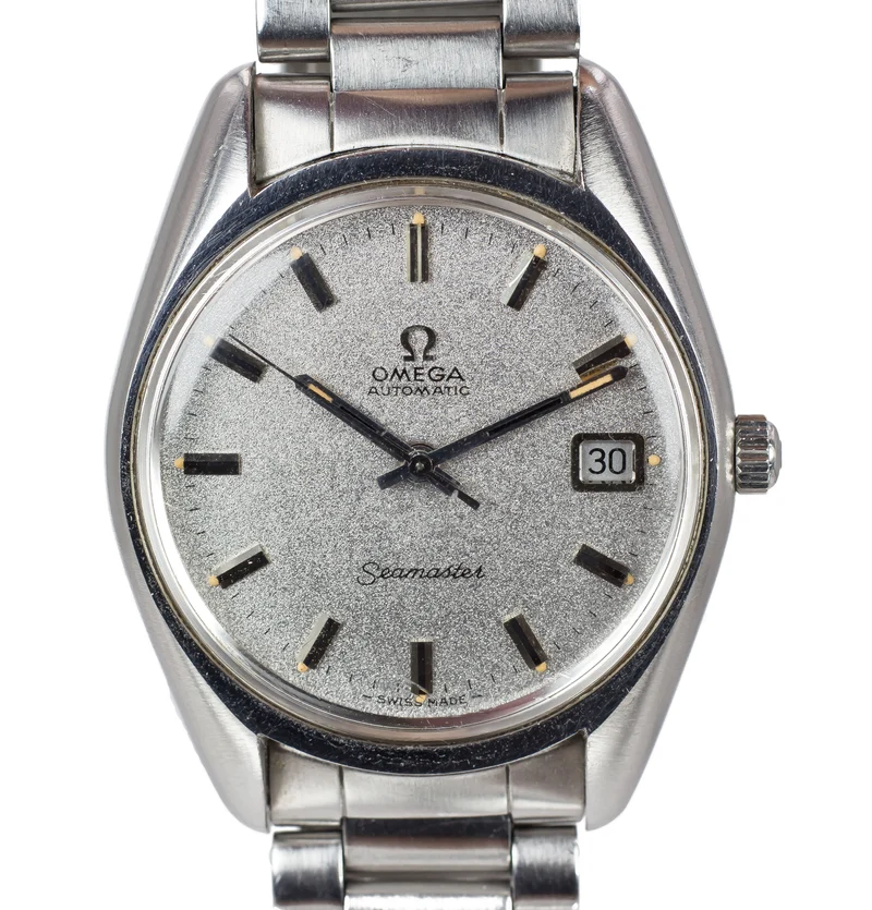 Montre automatique vintage Omega Seamaster en acier, 60