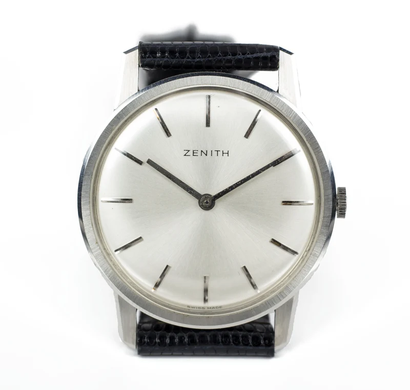 Montre-bracelet Zenith vintage en acier des années 60