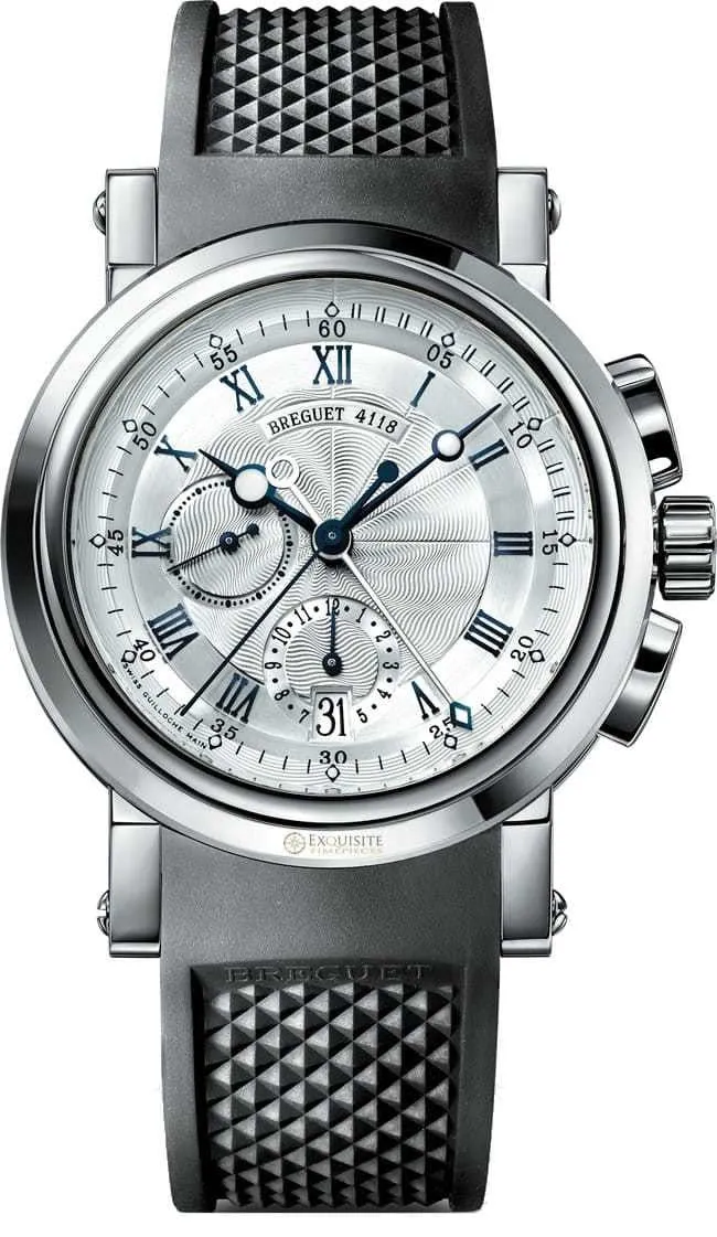 Breguet Marine 5827BA/12/AM0 White Dial Yellow Gold Case