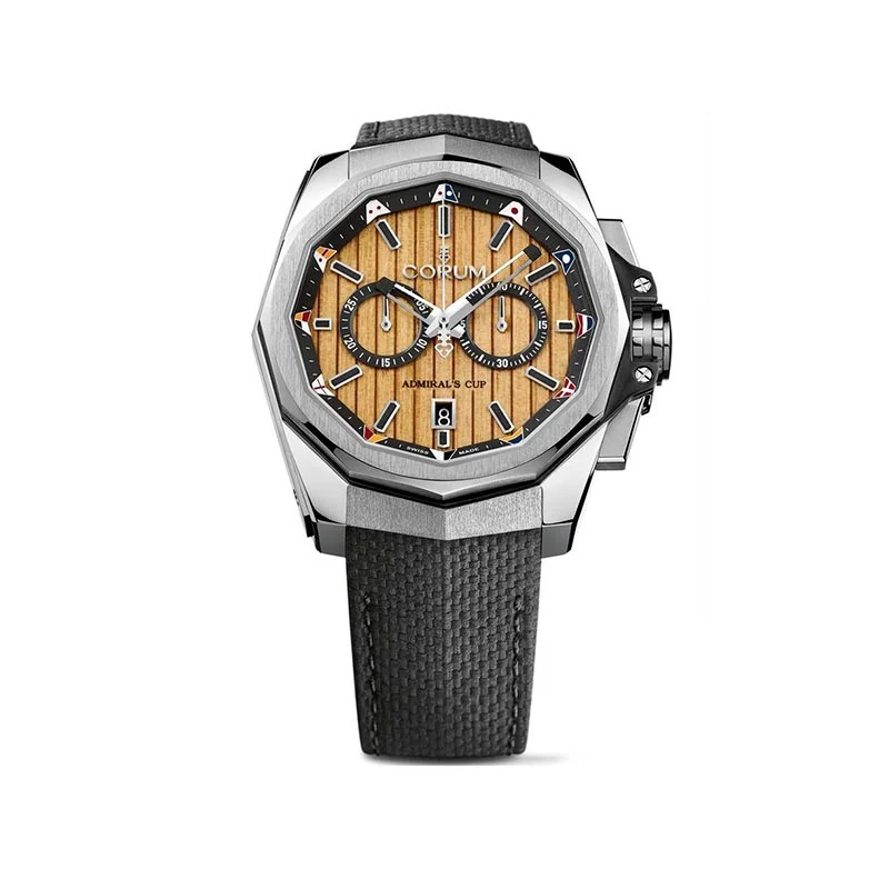 Admiral’s Cup AC-One 45 Chronograph Watch Automatic Movement and Stainless Steel Case CORUM Admiral's Cup 116.101.20/F249.TB20