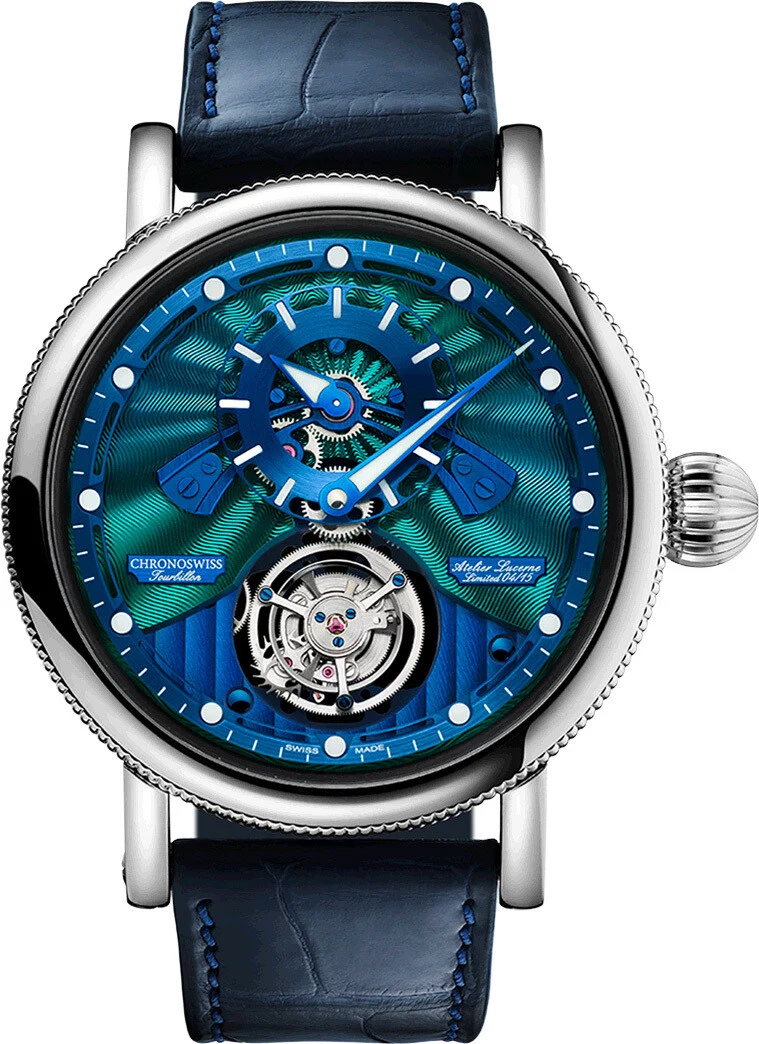 Chronoswiss Open Gear Flying Tourbillon Paraiba..Reference Number: CH-3123-PABL