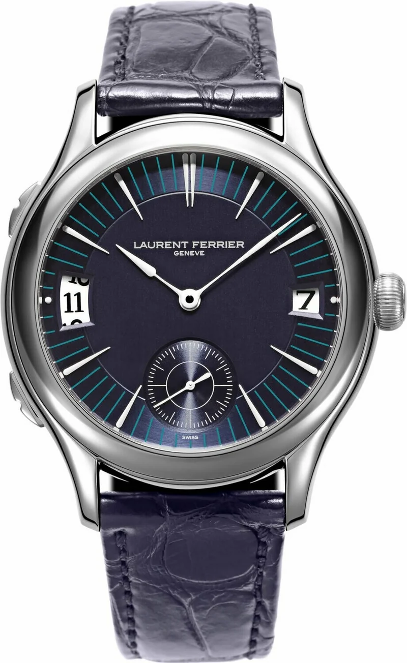 Laurent Ferrier Galet Traveller Blue Dial..Reference Number: LCF007.AC.CW1