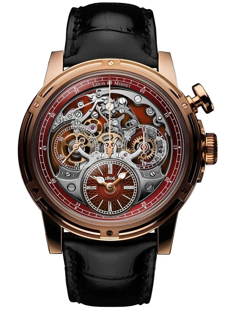 Louis Moinet Memoris White Gold Chronograph..Reference Number: LM-54.70.15