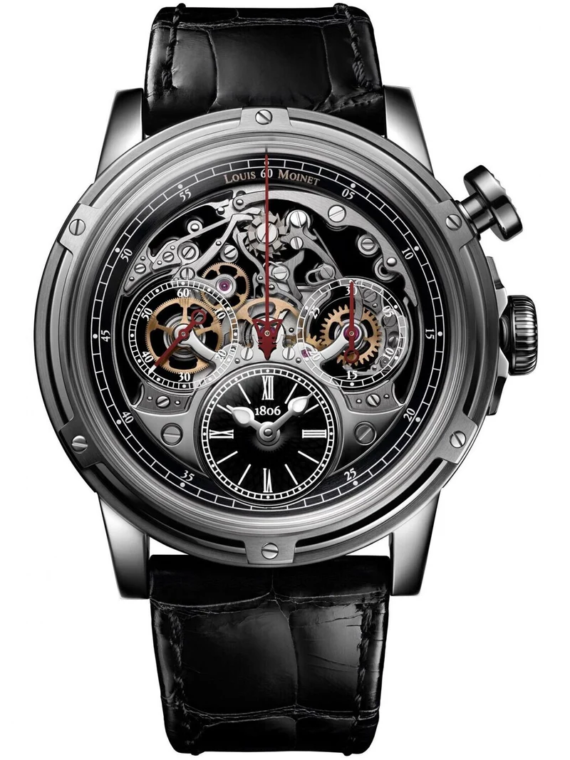 Louis Moinet Memoris Superlight Black Limited Edition ..Reference Number: LM-79.20.50