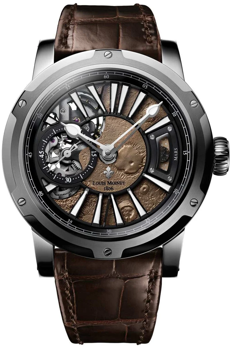Louis Moinet Mars Stainless Steel Limited Edition..Reference Number: LM-45.10B.MA