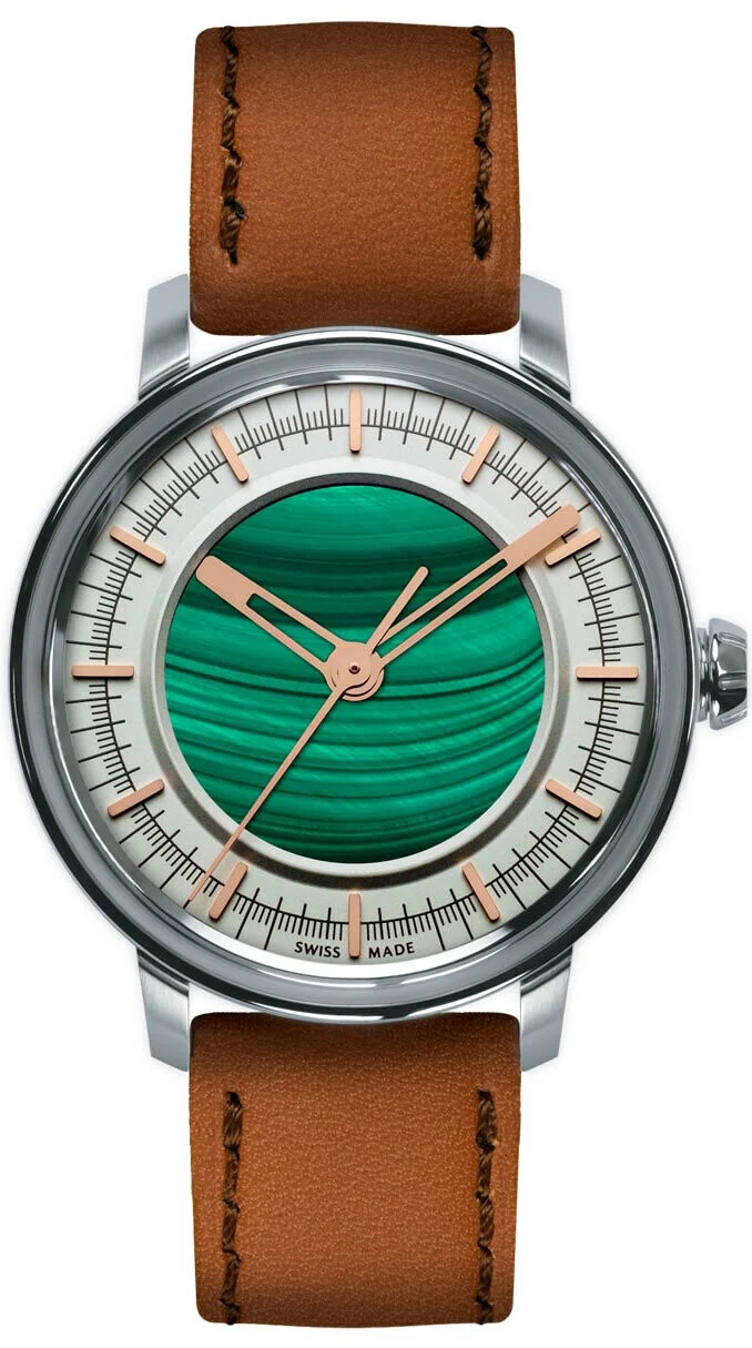 Lundis Bleus Malachite Silver..Reference Number: 1120.MA.ML.AG