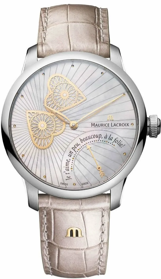 Maurice Lacroix Masterpiece Embrace 40mm MOP..Reference Number: MP6068-SS001-160-1