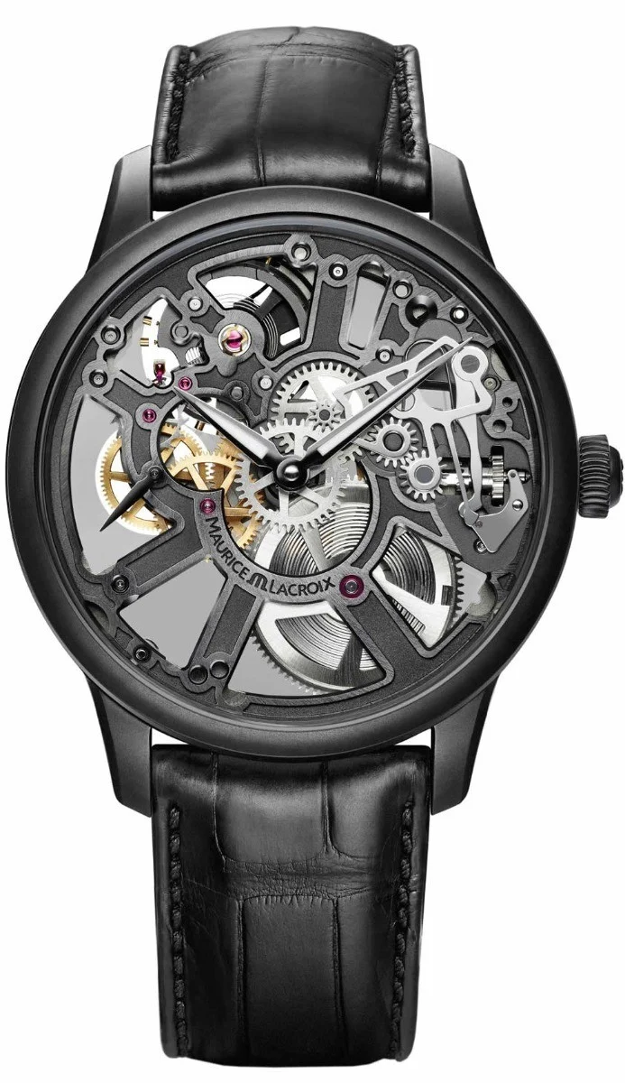 Maurice Lacroix Masterpiece Skeleton..Reference Number: MP7228-PVB01-005-1
