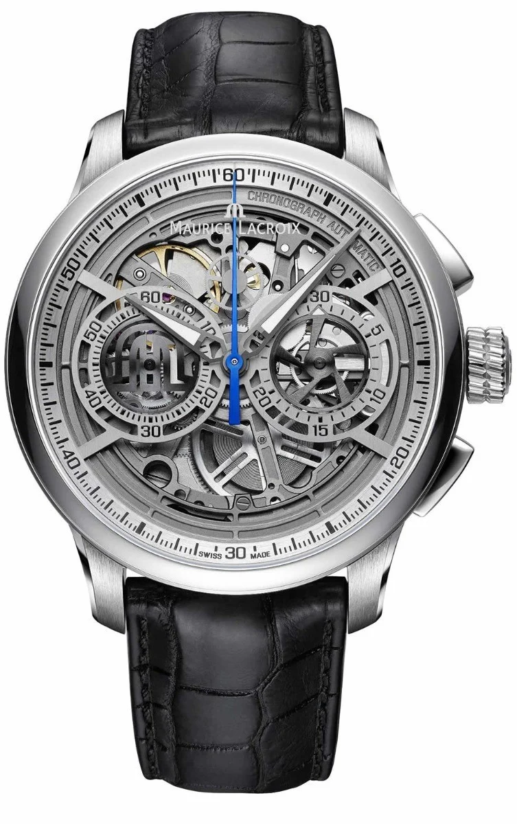 Maurice Lacroix Masterpiece Chronograph Skeleton..Reference Number: MP6028-SS001-001-1