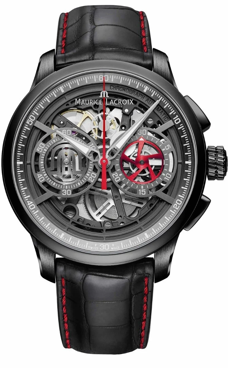 Maurice Lacroix Masterpiece Chronograph Skeleton..Reference Number: MP6028-PVB01-001