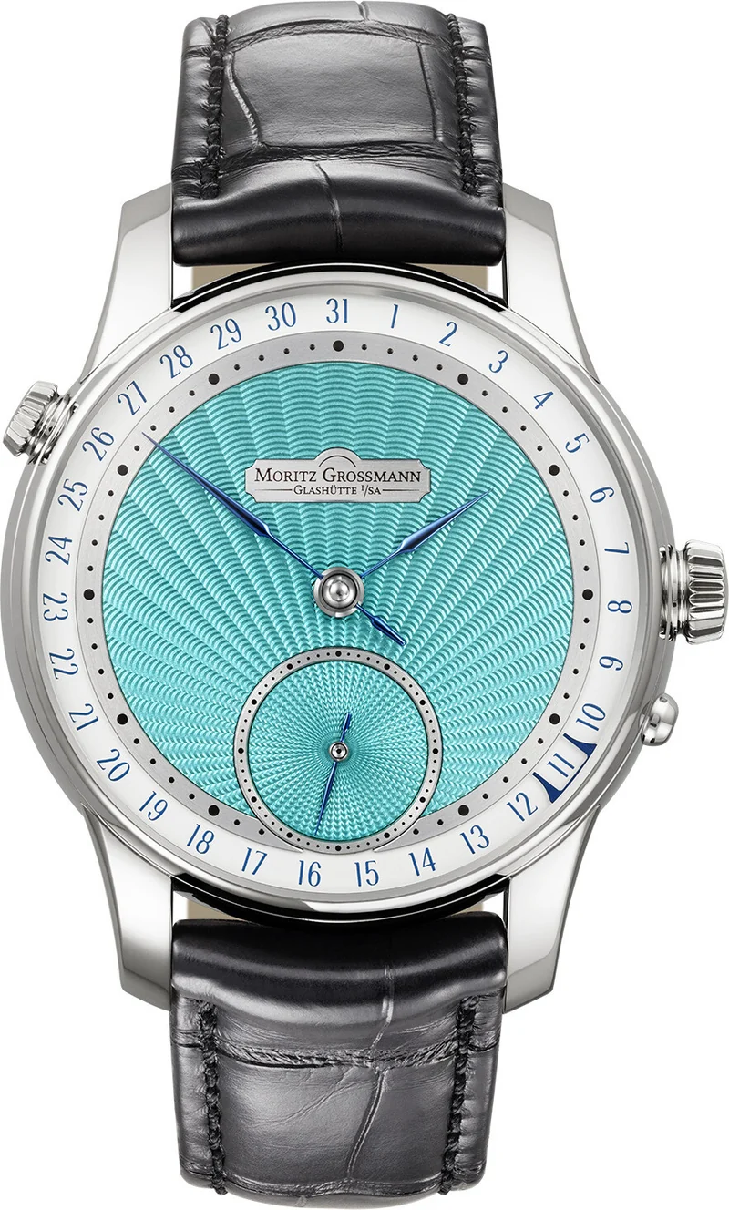 Grossmann Date Turquoise Limited Edition..Reference Number: MG-003406 Moritz