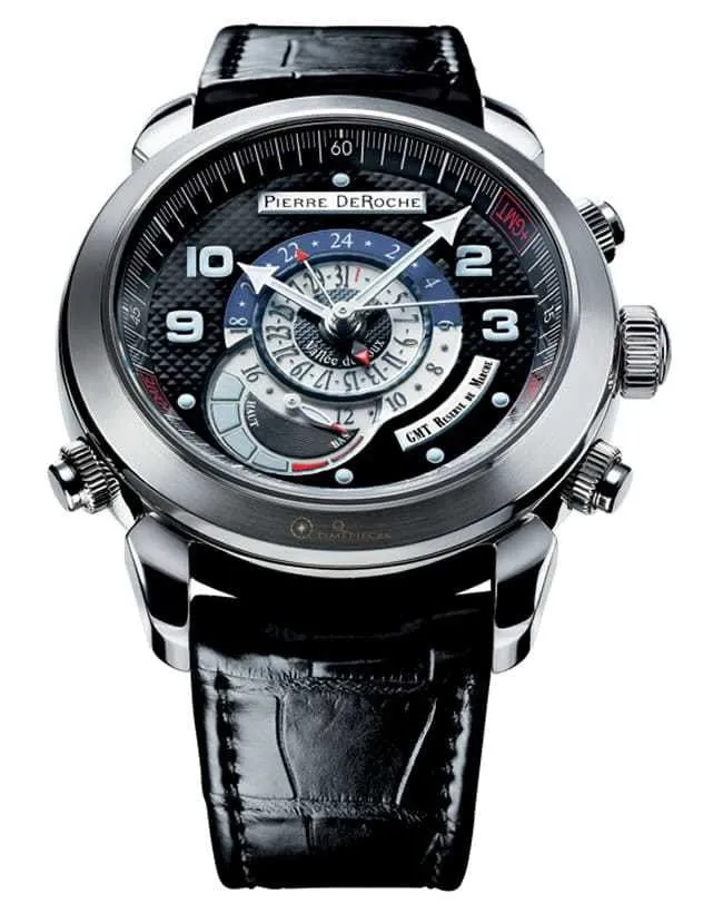 Pierre DeRoche GrandCliff GMT Power Reserve ..Reference Number: GRC10002ACI0-001CRO