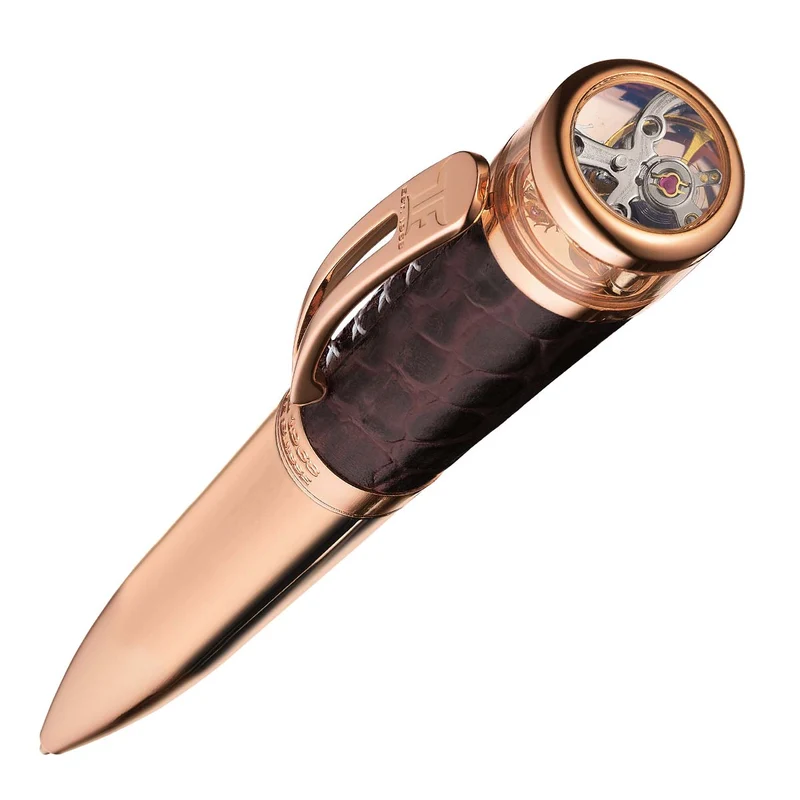 TOURBILLON OPENSIDE PEN ROSE GOLD