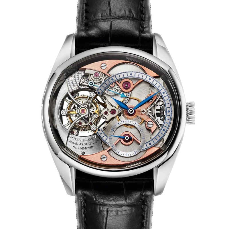 ANDREAS STREHLER TRANS-AXIAL REMONTOIR TOURBILLON