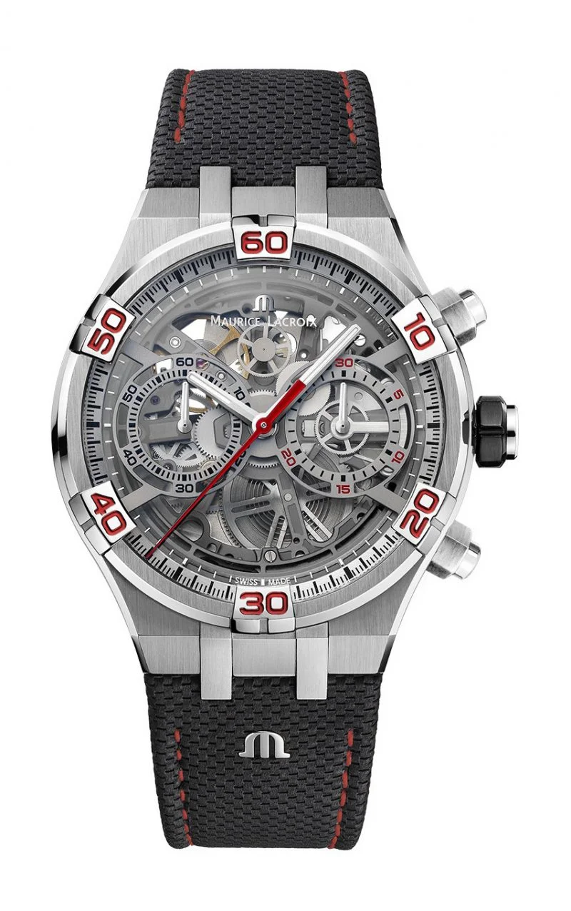 Maurice Lacroix Aikon Chronograph Skeleton Automatic Special Edition Mahindra Racing