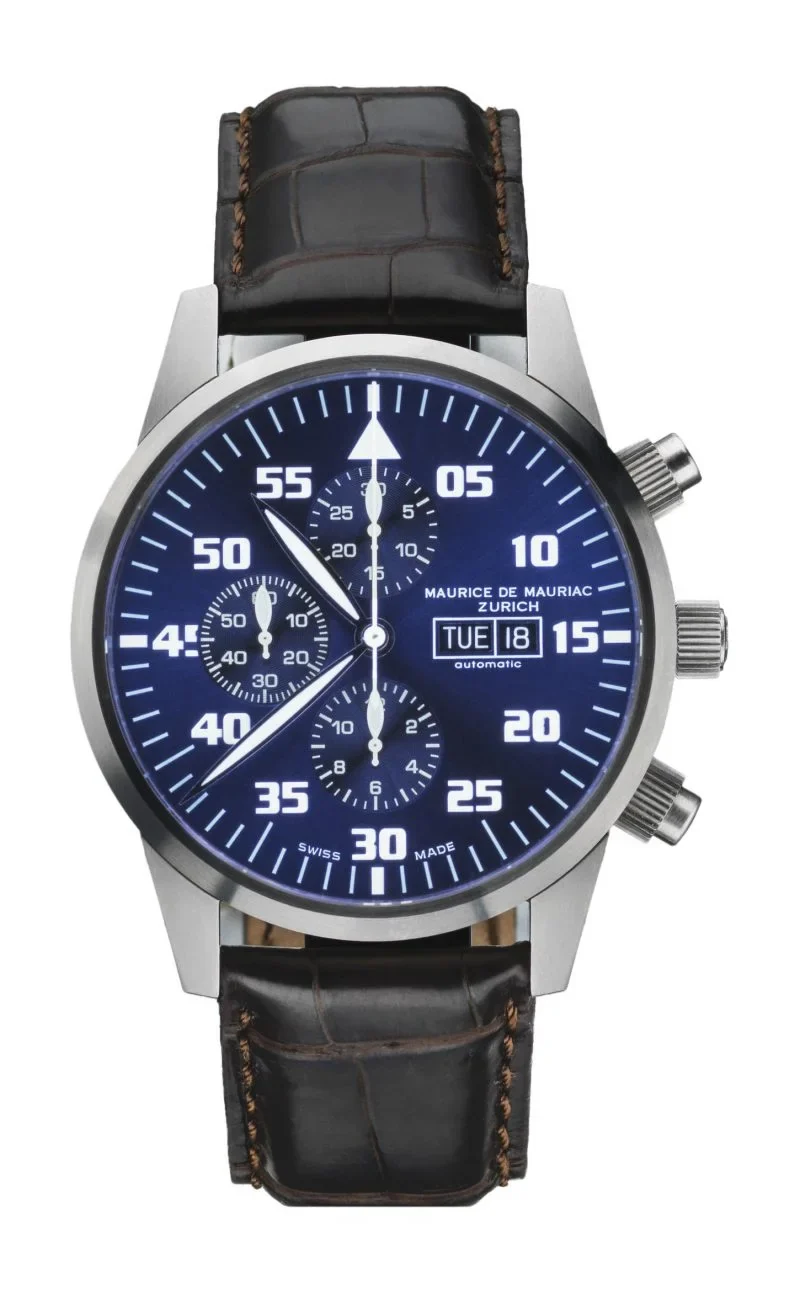 Maurice de Mauriac Chrono Modern “Deep Blue