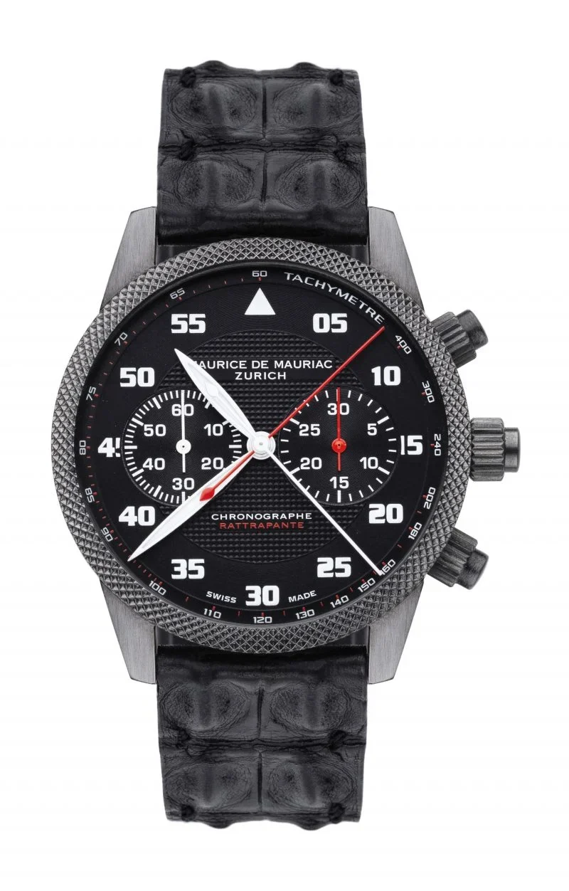 Maurice de Mauriac Chrono Modern “Double Sixty Rattrapante” Limited edition of 30 pieces