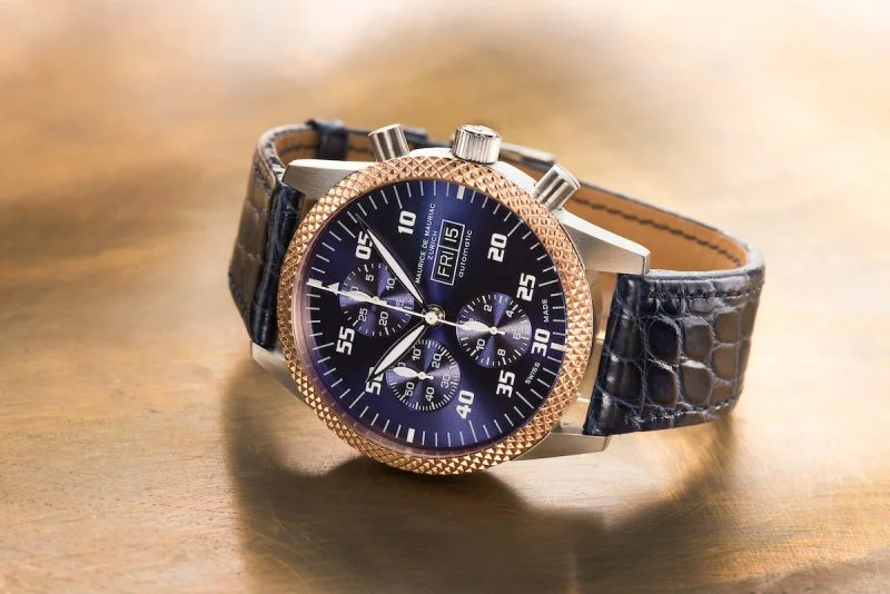 Maurice de Mauriac Chrono Modern King Deep Blue