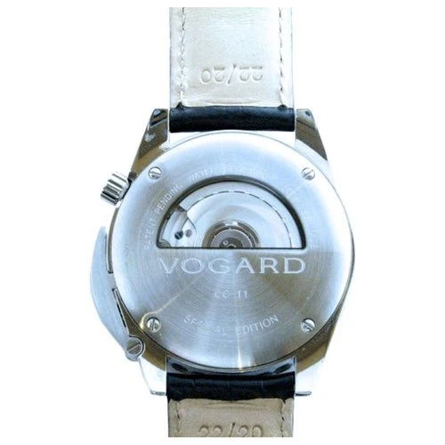 VOGARD Black Card Ref. CC 1131 Timezoner Automatic - Stainless Steel Case, Black Alligator Strap