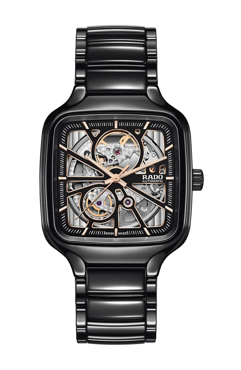 Rado Men's True Square Automatic Open Heart True R27086162