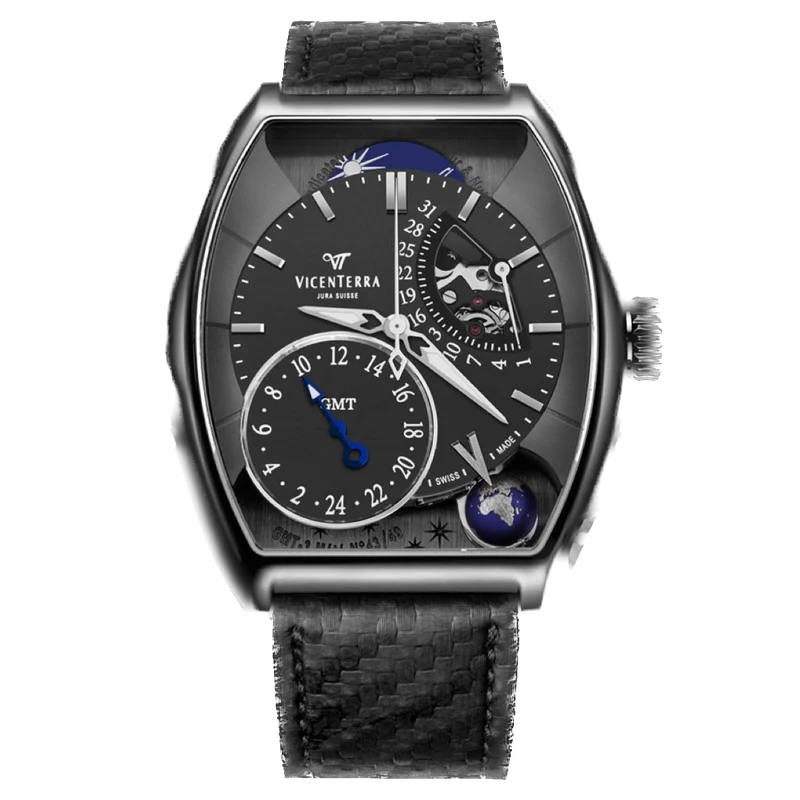 VICENTERRA GMT 3 TOME 5 TITANIUM BLACK MATE