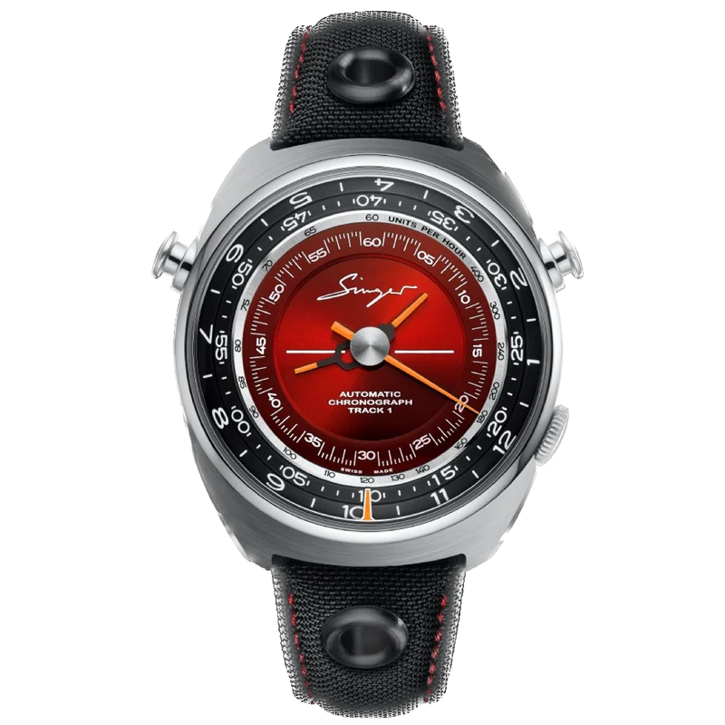 SINGER REIMAGINED TRACK 1 FLAMBOYANT RED EDITION